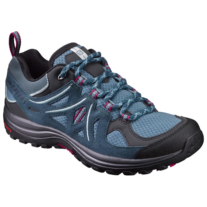 Salomon Israel ELLIPSE 2 AERO W - Womens Hiking Shoes - Light Turquoise/Black (EPHC-56819)